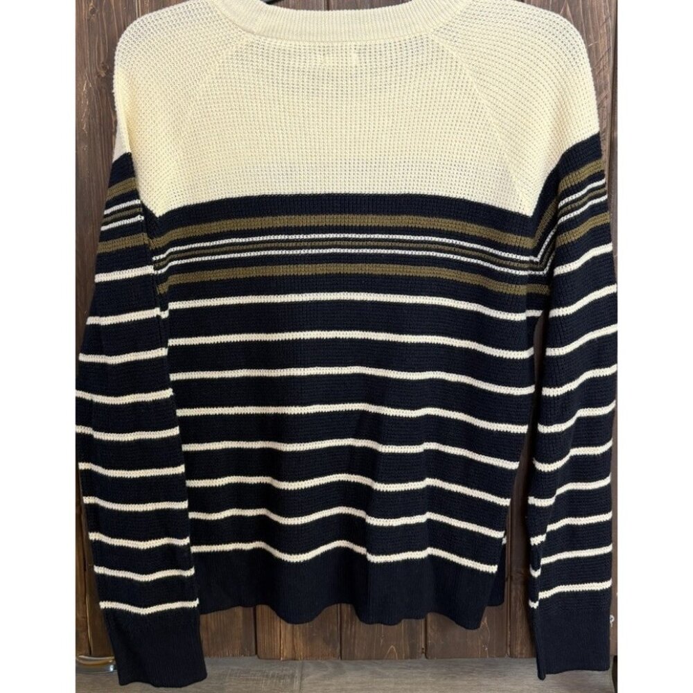 Faherty Throwback SMALL S Crew Knit Pullover Oakl… - image 6